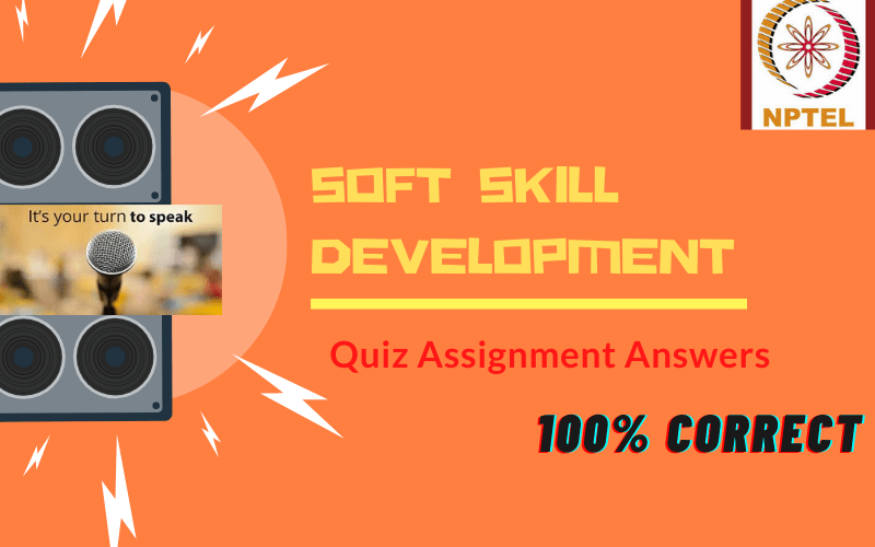 nptel soft skill developement