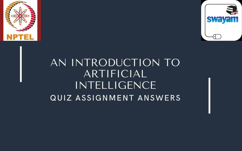 NOTEL INTRO TO ARTIFICIAL INTELLIGENCE