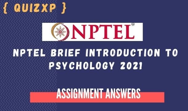 Brief introduction to Psychology assignment answers