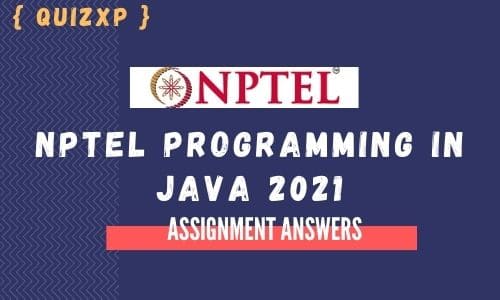 nptel programming in java