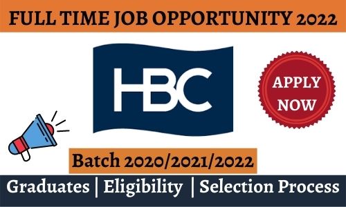 HBC India Recruitment Drive 2022