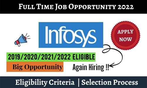 Infosys Recruitment Drive 2022