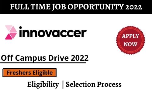Innovaccer off campus Drive 2022