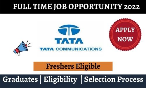 Tata Communications off campus drive 2022