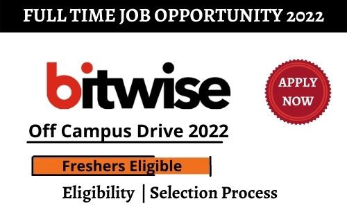 Bitwise off campus Drive 2022