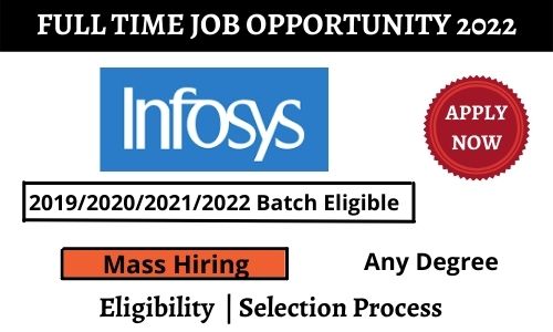 Infosys off campus Drive 2022