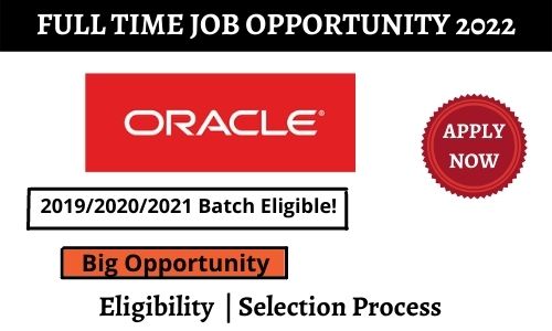 Oracle off campus Drive 2022