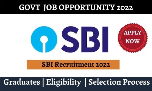 SBI SO Recruitment 2022