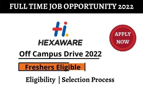Hexaware WILP Off campus Drive 2022
