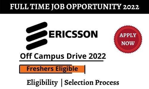 Ericsson Off campus Drive 2022