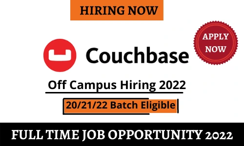 Couchbase Off campus Drive 2022