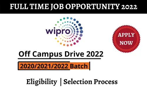 Wipro Step Up off campus Drive 2022