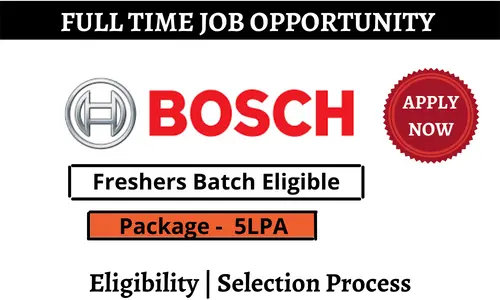 Bosch Global Off campus Drive 2022