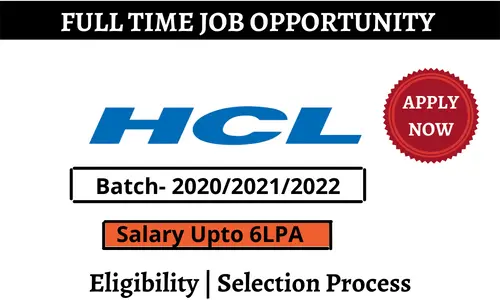 HCL Off campus Drive 2022