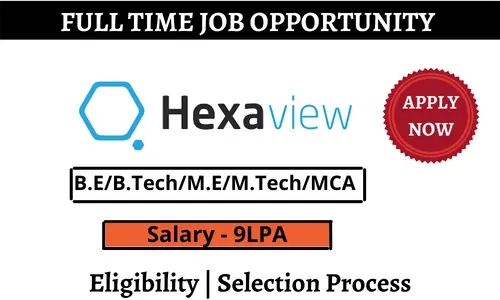 Hexaview Technologies Off campus Drive 2022
