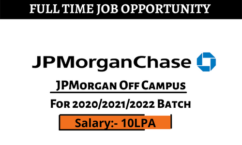 JPMorgan Chase Off campus Drive 2022