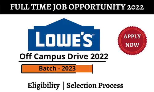Lowes off campus Drive 2022
