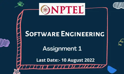Software Engineering Assignment 1