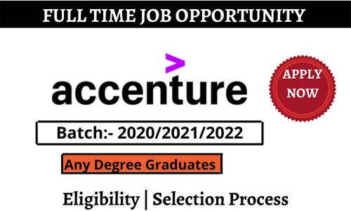 Accenture Inviting Freshers of Any Degree