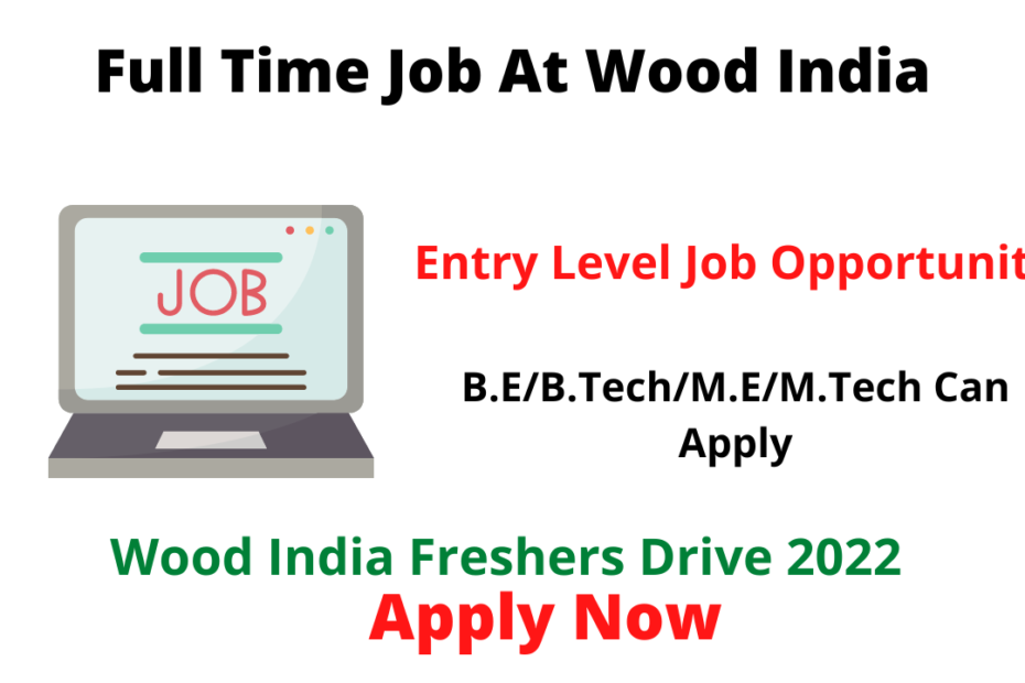Wood India Off campus Drive 2022