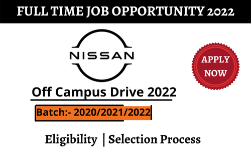 Nissan Freshers Inviting 2022