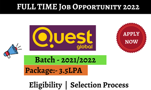 QuEST Global Off Campus 2022