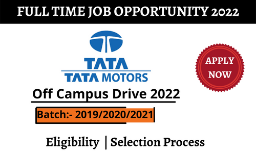 Tata Motors Inviting Freshers of Any Degree
