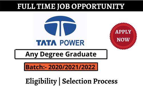 Tata Power Inviting Freshers of Any Degree