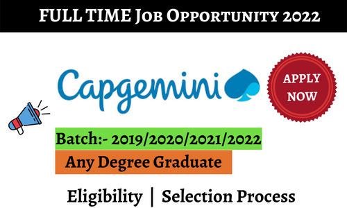 Capgemini Freshers Inviting 2023