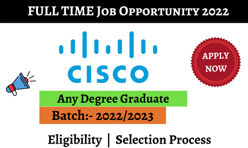 Cisco Freshers Inviting 2022