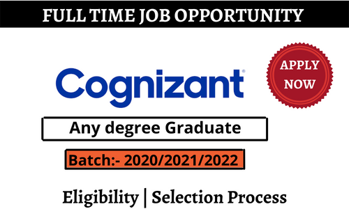 Cognizant Inviting Fresher 2022 of Any Degree