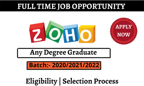 ZOHO Off Campus Drive 2023