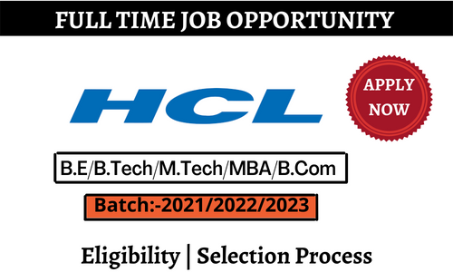 HCL Tech Off Campus Drive 2023
