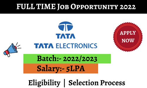 Tata Electronics Inviting Freshers 2023
