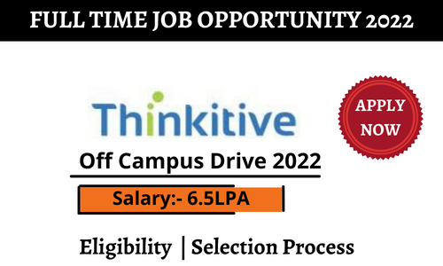 Thinkitive Off Campus Drive 2023