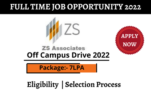 ZS Associates Off Campus Drive 2023