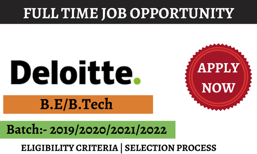 Deloitte Off Campus Drive 2023 For Business Technology Analyst