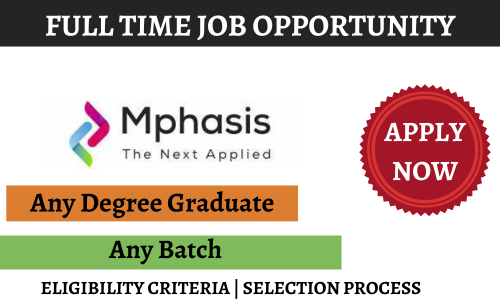 Mphasis Freshers Inviting 2023