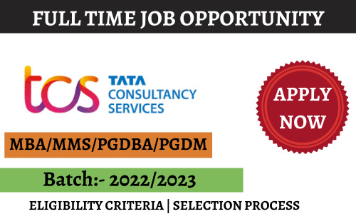 TCS MBA Off Campus Drive 2023