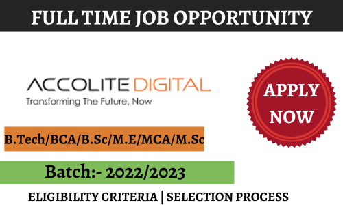 Accolite Digital Off Campus Drive 2023 For Trainee