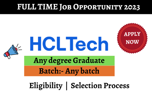 HCL Freshers Inviting 2023