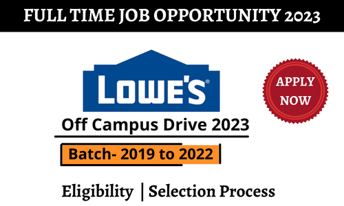 Lowe’s Off Campus Drive 2023