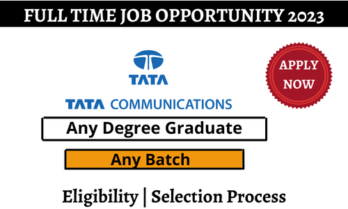 Tata Communication Fresher Inviting 2023