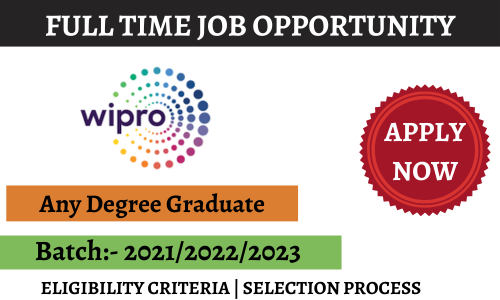 Wipro Freshers Inviting 2023 For Process Associate