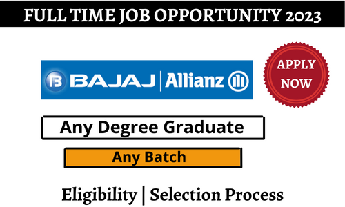 Bajaj Allianz Recruitment 2023