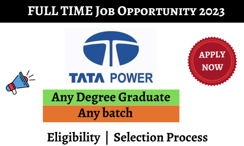 Tata Power Freshers Inviting 2023