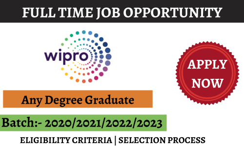 Wipro Mass Off Campus Drive 2023