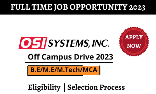 OSI System Off Campus Drive 2023