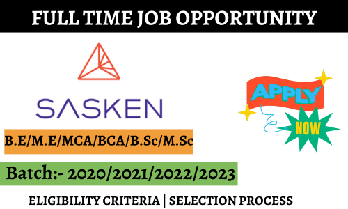 Sasken Off Campus Drive 2023 For System Software Engineer