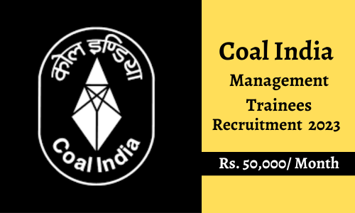 Coal India Recruitment 2023
